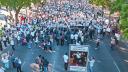 Los manifestantes causaron daños al Palacio de Gobierno de Sinaloa y dejaron mensajes en contra del gobierno.