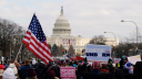 Activistas antiaborto marcharon este viernes en Washington.