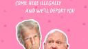 La felicitación de la Casa Blanca por San Valentín para los migrantes no tiene desperdicio: fondo rosa, corazoncitos, los primeros versos de un poema y el mensaje "ven aquí ilegalmente y te expulsaremos".

Para más información del tema, visita: https://www.eleconomista.com.mx/internacionales/expulsaremos-asi-le-desea-trump-feliz-san-valentin-migrantes-20250214-746431.html

¡Síguenos en nuestras redes sociales para mantenerte informado!

Twitter: https://twitter.com/eleconomista 
Facebook: https://www.facebook.com/ElEconomista.mx
Instagram: https://www.instagram.com/eleconomistamx
LinkedIn: https://www.linkedin.com/company/el-economista/

#ElEconomista #EETV