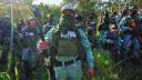 MORELIA, MICHOAC¡N. 12NOVIEMBRE2023. Entre las sierras Michoacana patrullan con armamento exclusivo del ejÈrcito mexicano integrantes de la Grupo Operativo Lagarto, brazo armado del C·rtel Jalisco Nueva GeneraciÛn (CJNG), que actualmente sostiene una guerra contra Los Viagras, Migueladas, C·rtel de Tepalcatepec y los Caballeros Templarios.††FOTO: ESPECIAL/CUARTOSCURO.COM