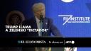 El presidente de Estados Unidos, Donald Trump, calificó el miércoles de "dictador" a su homólogo ucraniano Volodimir Zelenski, en medio de crecientes tensiones entre Kiev y Washington. 
 
Para más información del tema, visita: 
Twitter: https://twitter.com/eleconomista 
Sitio web: https://www.eleconomista.com.mx/ 
Facebook: https://www.facebook.com/ElEconomista.mx 

#ElEconomista #CapitalHumano #EETV