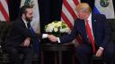 Los presidentes de El Salvador, Nayib Bukele, y de Estados Unidos, Donald Trump.