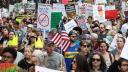 Protesto em Nova York.