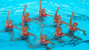 Natación artística.