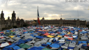 Sin acuerdos con el Gobierno, maestros intensifican protestas; plantón sigue en el Zócalo.