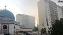 Buildings in Tehran were damaged after the 