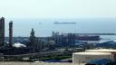 Vista general de las instalaciones del yacimiento de gas South Pars.
