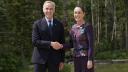 La presidenta Claudia Sheinbaum fue recibida este martes por el primer ministro canadiense, Mark Carney, en el marco de la Cumbre del G7.