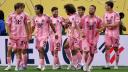 Lionel Messi, Inter Miami CF's number 10, celebrates his team's second goal with his teammates.