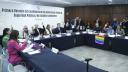 Reunión de las comisiones unidas de Seguridad Pública y Estudios Legislativos.