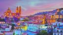 Panorama of Taxco en Mexico