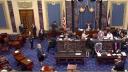 El Senado de Estados Unidos aprobó en la madrugada del jueves un recorte del gasto de 9.000 millones de dólares apoyado por el presidente Donald Trump que afecta a los programas de ayuda al exterior y a medios públicos de comunicación.