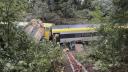 El descarrilamiento de un tren de pasajeros, cerca de Riedlingen, Biberach an der Riss.