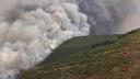 Incendios registrados en la región de Castrillo de Cabrera en el noroeste de España. Foto: España