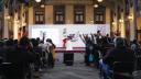 La presidenta Claudia Sheinbaum en su conferencia matutina en Palacio Nacional