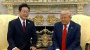 El presidente de Estados Unidos, Donald Trump, acusó a Corea del Sur de llevar a cabo una “purga o revolución” aparentemente por allanamientos que involucran iglesias y poco después recibió al presidente surcoreano en la Casa Blanca.