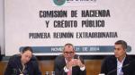 El subsecretario de Hacienda, Edgar Amador Zamora, participa en reunión de trabajo con la Comisión de Hacienda con motivo del Paquete Económico 2025.