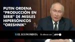 El presidente ruso, Vladimir Putin, ordenó el viernes iniciar la producción en serie del misil hipersónico "Oreshnik", después de que el ejército ruso lo usara para bombardear la ciudad ucraniana de Dnipró.

Para más información, visita: https://www.eleconomista.com.mx 

Twitter: https://twitter.com/eleconomista
Facebook: https://www.facebook.com/ElEconomista.mx

#ElEconomista #AFP #EETV