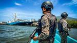 Elementos de la Fuerza Naval de El Salvador