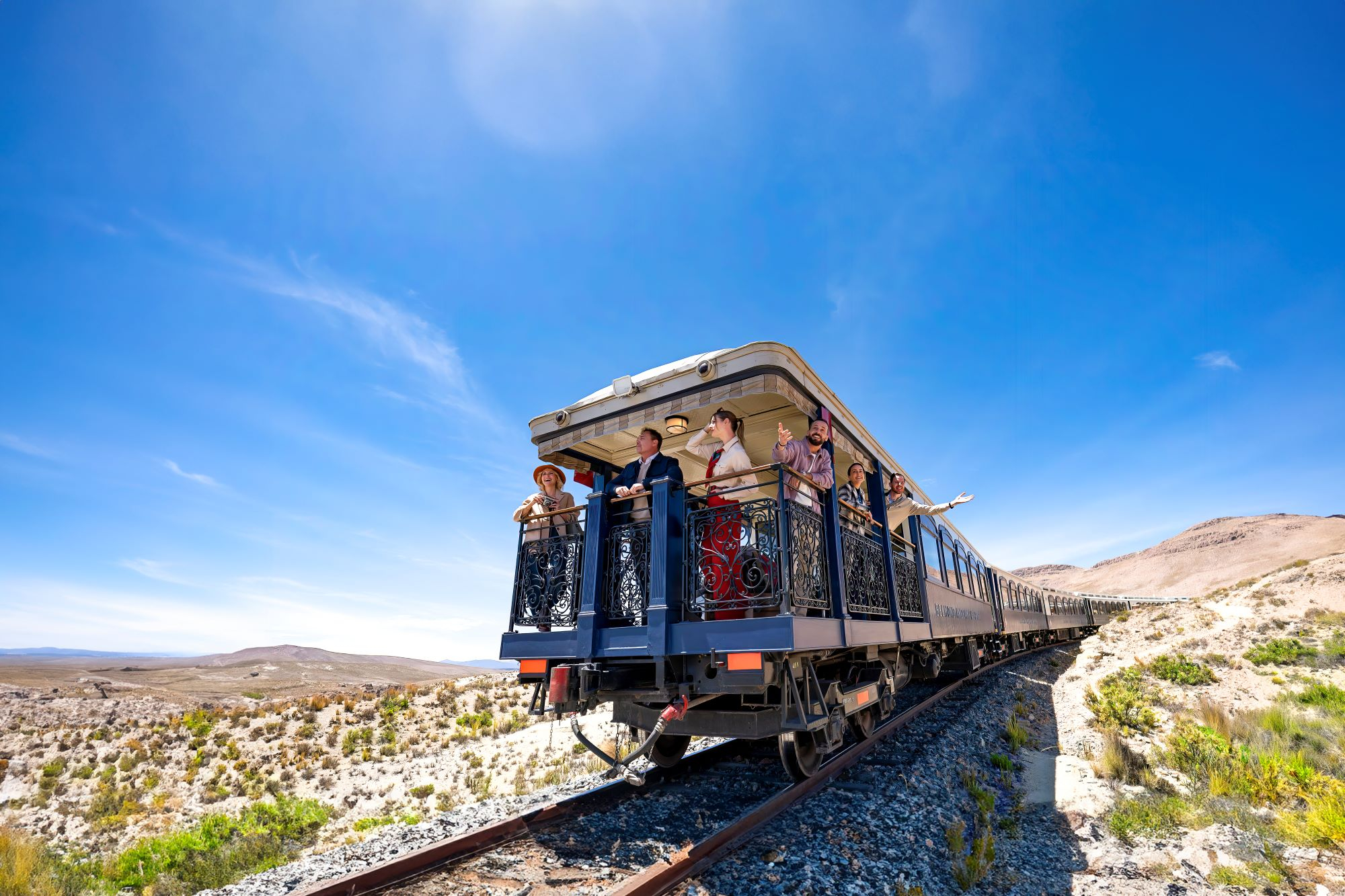 Tren de lujo, Arequipa © Daniela del Carpio / Promperú