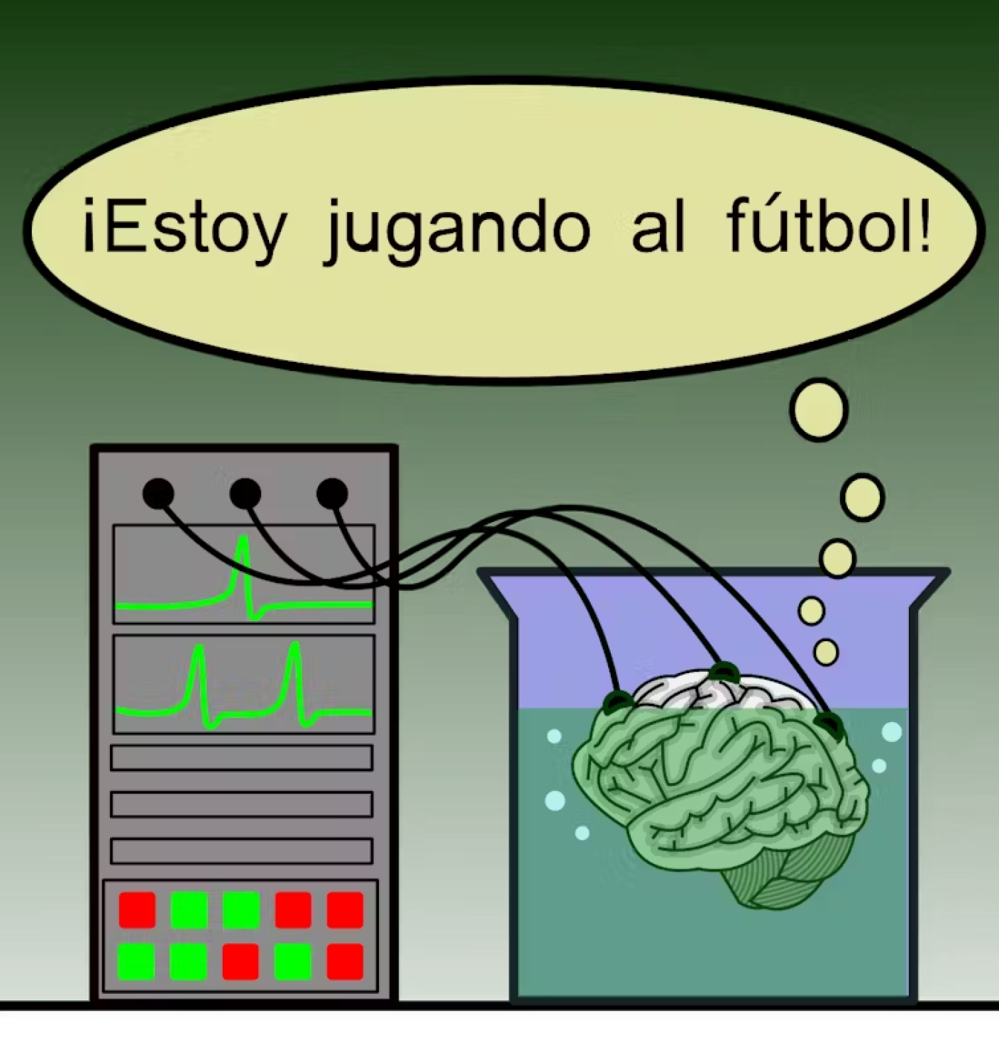 La neurotecnología, o comunicación entre un procesador informático y el cerebro, hace posible modificar pensamientos y comportamientos. was a bee.