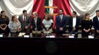 En la Cámara de Diputados se llevó a cabo el foro Hacia la Construcción del Código Nacional de Procedimientos Civiles. Foto: Especial.