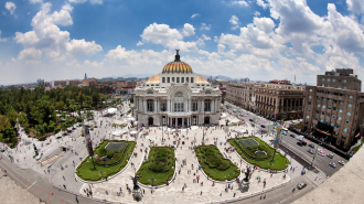 Bellas Artes, en la Ciudad de México.