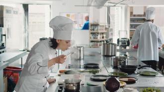 Estudiantes de cocina