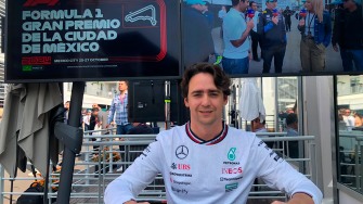 Esteban Gutiérrez, piloto.