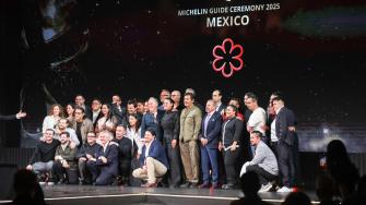 ENTREGA DE ESTRELLAS MICHELIN MEXICO 2025 . FOTO : HUGO SALAZAR / EL ECONOMISTA