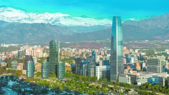 Panorámica de Santiago de Chile. Foto: Shutterstock