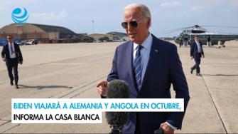 A partir del 13 de octubre, el presidente estadounidense pondrá rumbo a la capital de Angola, Luanda, donde se reunirá con el presidente angoleño, João Lourenço, para abordar cuestiones de colaboración.

Para más información del tema, visita: https://www.eleconomista.com.mx/internacionales/Biden-viajara-a-Alemania-y-Angola-en-octubre-informa-la-Casa-Blanca-20240924-0061.html 

¡Síguenos en nuestras redes sociales para mantenerte informado!

Twitter: https://twitter.com/eleconomista 
Facebook: https://www.facebook.com/ElEconomista.mx
Instagram: https://www.instagram.com/eleconomistamx
LinkedIn: https://www.linkedin.com/company/el-economista/

#ElEconomista #EETV