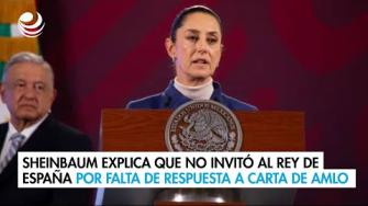 La próxima mandataria indicó que ante la decisión de las autoridades españolas de no participar en el próximo acto protocolario; el presidente de aquel país, Pedro Sánchez, se comunicó con ella para charlar sobre el tema y ella le dio a conocer estos motivos.

Para más información del tema, visita: https://www.eleconomista.com.mx/politica/sheinbaum-explica-invito-rey-espana-falta-respuesta-carta-amlo-20240925-727344.html

Twitter: https://twitter.com/eleconomista
Sitio web: https://www.eleconomista.com.mx/   
Facebook: https://www.facebook.com/ElEconomista.mx   

#ElEconomista #Sheinbaum #EETV