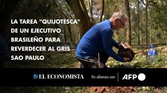 En poco más de dos décadas, Hélio da Silva ha cumplido la misión quijotesca de plantar más de 40.000 árboles en una zona dominada por el cemento en Sao Paulo, un regalo verde para la megalópolis en tiempos de crisis climática.

¡Síguenos en nuestras redes sociales para mantenerte informado!

Twitter: https://twitter.com/eleconomista 
Facebook: https://www.facebook.com/ElEconomista.mx
Instagram: https://www.instagram.com/eleconomistamx
LinkedIn: https://www.linkedin.com/company/el-economista/

#ElEconomista #EETV