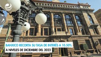 El Banxico redujo este jueves en un cuarto de punto porcentual su tasa de interés de referencia a un 10.50%, la tercera reducción del año pese a la volatilidad del peso y la persistente inflación.

Para más información del tema, visita: https://www.eleconomista.com.mx/sectorfinanciero/banxico-recorta-tasa-interes-10-50-niveles-diciembre-20240926-727608.html

¡Síguenos en nuestras redes sociales para mantenerte informado!

Twitter: https://twitter.com/eleconomista 
Facebook: https://www.facebook.com/ElEconomista.mx
Instagram: https://www.instagram.com/eleconomistamx
LinkedIn: https://www.linkedin.com/company/el-economista/

#ElEconomista #EETV