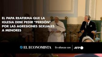 El papa Francisco reafirmó el viernes que la Iglesia católica debe pedir "perdón" por el "flagelo" de las agresiones sexuales a menores, en un discurso ante representantes políticos y de la sociedad civil en Bélgica.

Para más información del tema, visita: 
Twitter: https://twitter.com/eleconomista 
Sitio web: https://www.eleconomista.com.mx/ 
Facebook: https://www.facebook.com/ElEconomista.mx 

#ElEconomista #CapitalHumano #EETV