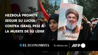 Hezbolá aseguró el lunes estar "listo" si Israel lanza una ofensiva terrestre en Líbano y prometió seguir su lucha en "apoyo a Gaza", pese a la muerte de su líder Hasán Nasralá.

¡Síguenos en nuestras redes sociales para mantenerte informado!

Twitter: https://twitter.com/eleconomista 
Facebook: https://www.facebook.com/ElEconomista.mx
Instagram: https://www.instagram.com/eleconomistamx
LinkedIn: https://www.linkedin.com/company/el-economista/

#ElEconomista #EETV