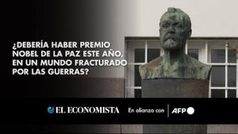 Los Premios Nobel, que serán entregados a partir del próximo lunes, coronarán logros que han hecho del mundo un lugar mejor. Para algunos, podría representar un rayo de optimismo en medio de la espiral de conflictos bélicos. Pero otros advierten que en el actual contexto de conflictos bélicos, tal vez sea el momento de que el premio Nobel de la Paz no tenga dueño este año.

¡Síguenos en nuestras redes sociales para mantenerte informado!

Twitter: https://twitter.com/eleconomista 
Facebook: https://www.facebook.com/ElEconomista.mx
Instagram: https://www.instagram.com/eleconomistamx
LinkedIn: https://www.linkedin.com/company/el-economista/

#ElEconomista #EETV