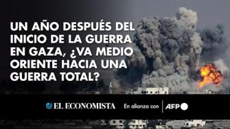 Después que el 7 de octubre de 2023 Hamás perpetrara el atentado más mortífero de la historia de Israel, este país respondió con una devastadora campaña militar en la Franja de Gaza. Los combates se extendieron a otros frentes de la región, en particular al Líbano, bastión de Hezbolá. El conflicto corre el riesgo de descontrolarse aún más, luego de que Irán lanzara 200 misiles contra suelo israelí el 1 de octubre.

Para más información, visita: https://www.eleconomista.com.mx 

Twitter: https://twitter.com/eleconomista
Facebook: https://www.facebook.com/ElEconomista.mx   
  
#ElEconomista #AFP #EETV