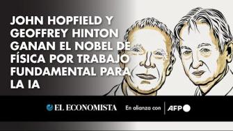 El estadounidense John Hopfield y el británico-canadiense Geoffrey Hinton ganaron este martes el Premio Nobel de Física por sus trabajos pioneros sobre el aprendizaje automático, una herramienta empleada en el desarrollo de la inteligencia artificial.

Para más información, visita: https://www.eleconomista.com.mx 

Twitter: https://twitter.com/eleconomista
Facebook: https://www.facebook.com/ElEconomista.mx

#ElEconomista #AFP #EETV