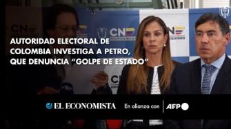 La autoridad electoral de Colombia (CNE) decidió este martes iniciar una investigación administrativa contra el presidente Gustavo Petro por presuntamente violar los topes de gastos en su campaña de 2022, pesquisas que el mandatario tilda de intento “golpe de Estado”.

Para más información del tema, visita: 
Twitter: https://twitter.com/eleconomista 
Sitio web: https://www.eleconomista.com.mx/ 
Facebook: https://www.facebook.com/ElEconomista.mx 

#ElEconomista #CapitalHumano #EETV