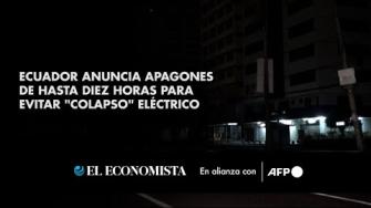 Ecuador, que enfrenta una grave crisis eléctrica desde abril a causa de la sequía, aplicará nuevos cortes de energía de hasta diez horas al día para "evitar un colapso" del sistema nacional de electricidad, anunció el miércoles el ministro de Energía, Antonio Goncalves.

¡Síguenos en nuestras redes sociales para mantenerte informado!

Twitter: https://twitter.com/eleconomista 
Facebook: https://www.facebook.com/ElEconomista.mx
Instagram: https://www.instagram.com/eleconomistamx
LinkedIn: https://www.linkedin.com/company/el-economista/

#ElEconomista #EETV