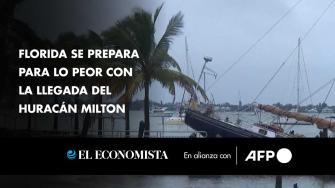 Los residentes de Florida seguían evacuando o desafiando las advertencias este miércoles, horas antes de la llegada de Milton, un potente huracán que avanza por el Golfo de México con enorme potencial destructivo.

¡Síguenos en nuestras redes sociales para mantenerte informado!

Twitter: https://twitter.com/eleconomista 
Facebook: https://www.facebook.com/ElEconomista.mx
Instagram: https://www.instagram.com/eleconomistamx
LinkedIn: https://www.linkedin.com/company/el-economista/

#ElEconomista #EETV