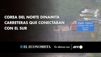 Corea del Norte dinamitó el martes secciones de carreteras que conectaban con el Sur, días después de que anunciara bloquear permanentemente su frontera, informaron las autoridades militares surcoreanas, que lanzaron tiros de respuesta.

Para más información del tema, visita: 
Twitter: https://twitter.com/eleconomista 
Sitio web: https://www.eleconomista.com.mx/ 
Facebook: https://www.facebook.com/ElEconomista.mx 

#ElEconomista #CapitalHumano #EETV