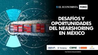 Facebook: https://www.facebook.com/ElEconomista.mx 

Foro Desafíos y Oportunidades del Nearshoring en México

#ElEconomista #EETV