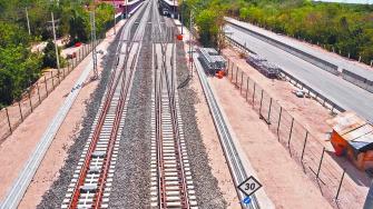 LEONA VICARIO, QUINTANA ROO, 31MARZO2024.- Poca actividad en la estaciÛn Leona Vicario del Tren Maya, muchos usuarios seÒalan que en muchas de las estaciones de este sistema de transporte no hay forma de salir de la zona donde est·n ubicadas. FOTO: ELIZABETH RUIZ/CUARTOSCURO.COM