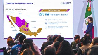 El Gobierno de México invertirá más de 20,000 millones de pesos en proyectos hídricos en México durante el 2025.