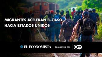 Miles de migrantes partieron desde el sur de México con la intención de ingresar a los Estados Unidos antes de la toma de posesión de Donald Trump. El expresidente prometió deportaciones masivas y un cierre al flujo migratorio. 

Para más información del tema, visita: 
Twitter: https://twitter.com/eleconomista 
Sitio web: https://www.eleconomista.com.mx/ 
Facebook: https://www.facebook.com/ElEconomista.mx 

#ElEconomista #CapitalHumano #EETV