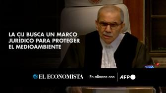 La Corte Internacional de Justicia comenzó el lunes unas audiencias inéditas con el objetivo de establecer un "marco jurídico" sobre cómo los países deberían proteger el medioambiente. Más de 100 Estados y organizaciones presentarán sus declaraciones.

¡Síguenos en nuestras redes sociales para mantenerte informado!

Twitter: https://twitter.com/eleconomista 
Facebook: https://www.facebook.com/ElEconomista.mx
Instagram: https://www.instagram.com/eleconomistamx
LinkedIn: https://www.linkedin.com/company/el-economista/

#ElEconomista #EETV