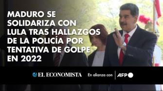 El presidente de Venezuela, Nicolás Maduro, se solidarizó el lunes con su par brasileño, Luis Inácio Lula da Silva, por los planes "macabros" que buscaban impedir su asunción en 2022, luego de que la policía señalara la participación del exmandatario Jair Bolsonaro.